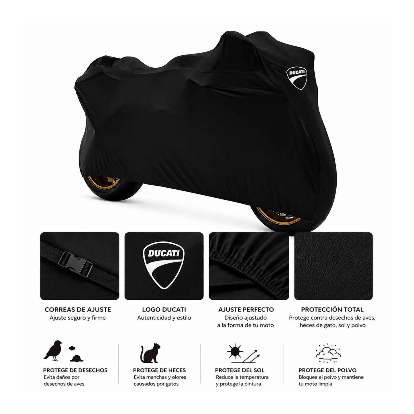 Pijama Moto Para Polvo Talla M